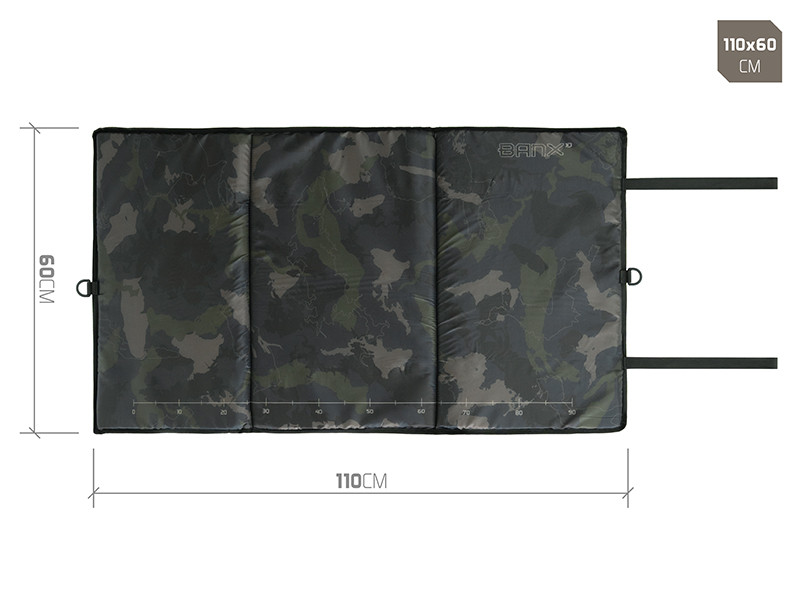 Podložka pod ryby Delphin CarpMAT BANX Camo 110x60 cm