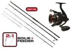 CARP EXPERT MAX2 PRUT DOUBLE TIP 360 S NAVIJÁKEM MAX2 DT 6000 1+1