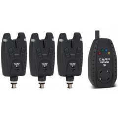 Saenger signalizátory záberu Carp Voice 3 sada 3+1
