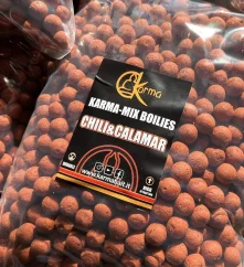Karma Food MIX – Kŕmne Boilies Chilli-Sépia 5kg