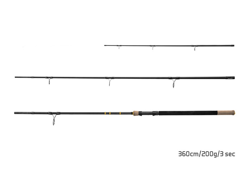Delphin RIVER Trophy NXT +4 špičky 360cm/200g/3 rész