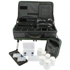 NGT Carp Bivvy Table System – horgász koffer integrált asztallal