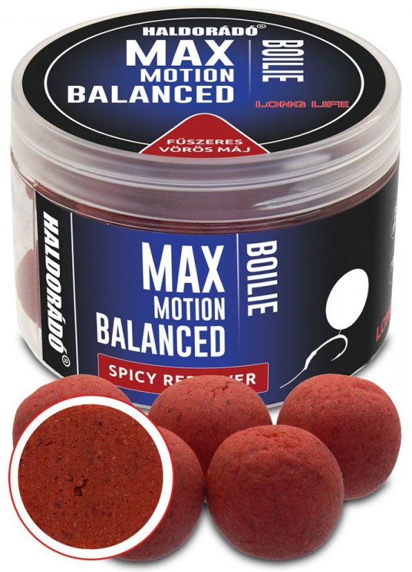 HALDORÁDÓ MAX MOTION Boilie Balanced 20 mm