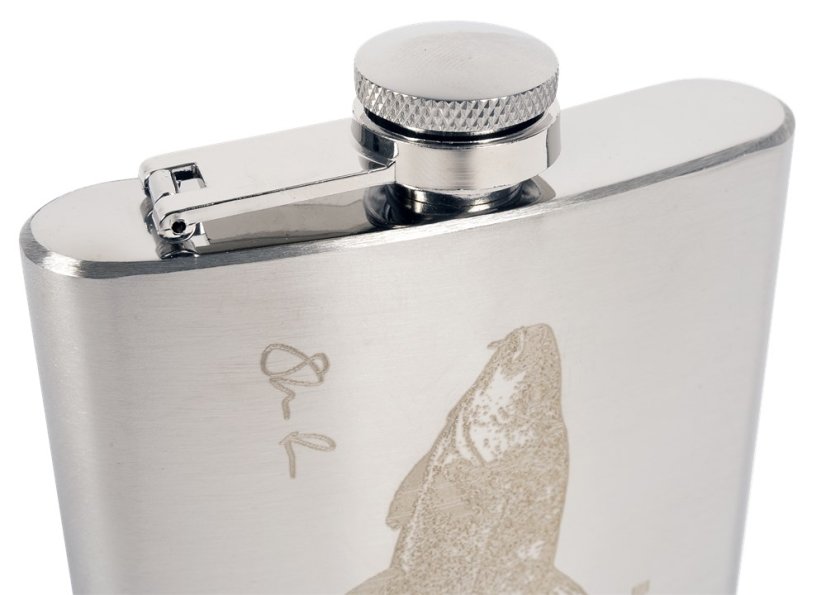Korum Placatka Classic Hip Flask Tench 7oz Lieň