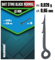 Haldorádó Bait Sting Black – černý nástrahový trn NORMAL