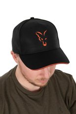 Fox Kšiltovka Collection Baseball Cap Black Orange