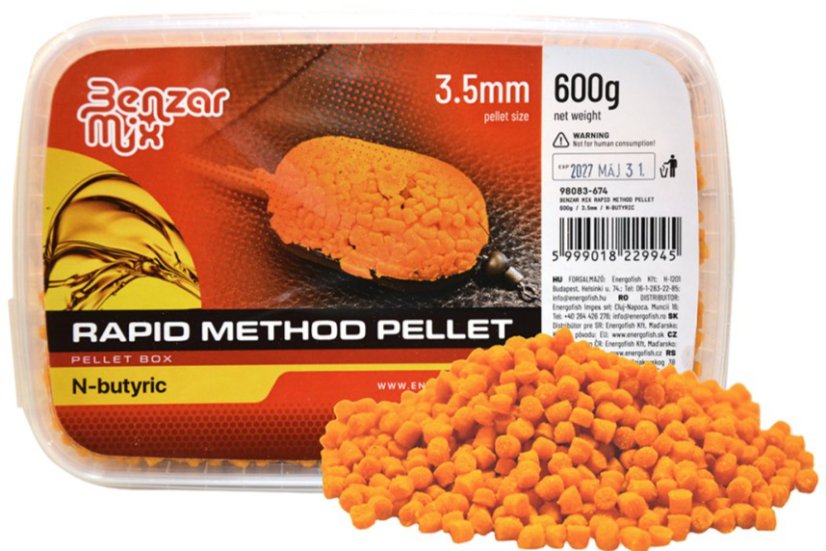 BENZAR RAPID METHOD PELLET 3,5 MM 600g