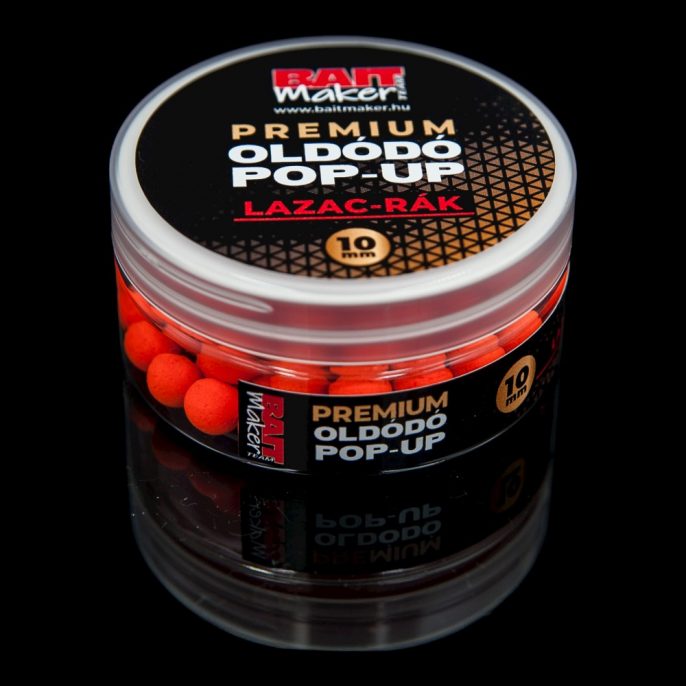 BAIT MAKER Premium Oldódó Pop Up 10 mm - Ízesítés: Lazac - rák