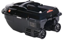 Boatman VULCAN etetőhajó Halradarral - Fekete