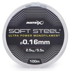 Matrix Vlasec Soft Steel Ultra Power Monofilament 100 m