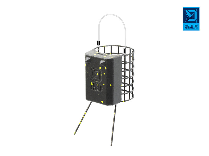 Krmítko s olověnou zátěží Delphin RiverSTIX