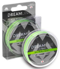 PLETENÁ ŠŇŮRA - DREAMLINE ULTRALIGHT - FLUO ZELENÁ
