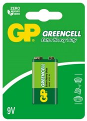 GP BATÉRIE GREENCELL 9V
