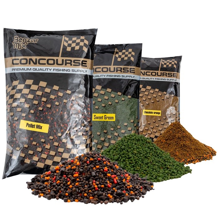 BENZAR MIX CONCOURSE METHOD ETETŐANYAG ÉS PELLET 800G - Ízesítés: Csoki narancs