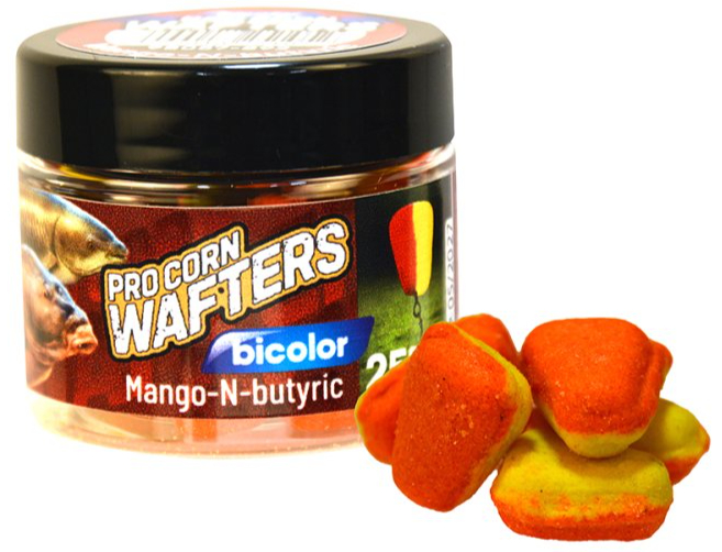 BENZÁR MIX BICOLOR PRO CORN WAFTERS - Ízesítés: Vajsav - Mangó