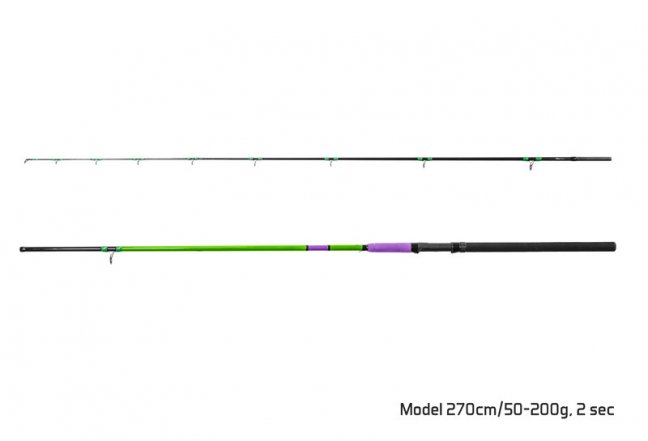 Delphin WASABI Spin / 2 díly - Délka, zátěž: 240cm/10-30g