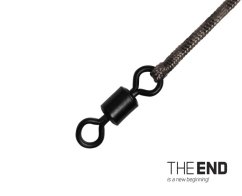 THE END Leadcore + swivel kötött horog / 3db