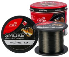 CARP EXPERT VLASEC SMOKE TMAVO SIVÁ 1000 m