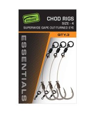 FOX Náväzec Edges SWGO Chod Rigs 3ks