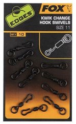 Fox EDGES™ Kwik Change Hook Swivels méret 11