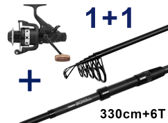 Delphin SCROLL TeleCARP 330cm/3lb + Delphin LEGIUS 6T 1+1 szett