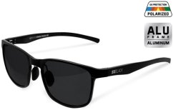 Polarizačné okuliare Delphin SG BLACK čierne sklá