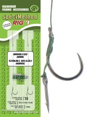 HALDORÁDÓ SpéciMethod Rig7 Braid 7 mm / 10 barbless