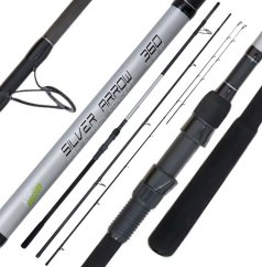 Sensas Prut Silver Arrow Feeder 3,9m 100-150g (3+2) díly