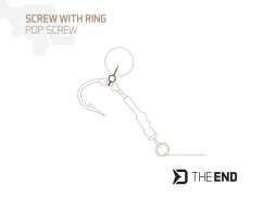 Delphin THE END POP Screw csavar karikával / 15 db
