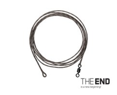 THE END Leadcore + swivel kötött horog / 3db