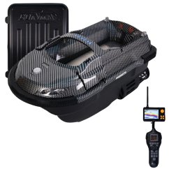 Boatman VULCAN PRO etetőhajó GPS és Halradaral - Carbon