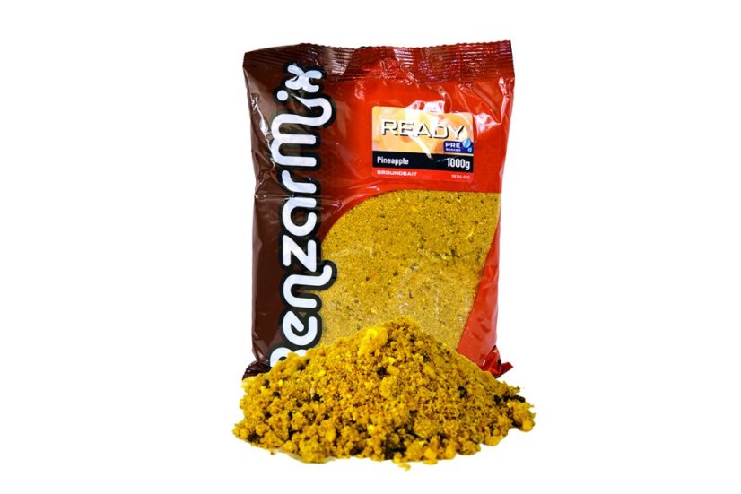BENZAR READY CARP GROUNDBAIT ELŐRE KEVERT ETETŐANYAG 1KG - Ízesítés: Squid