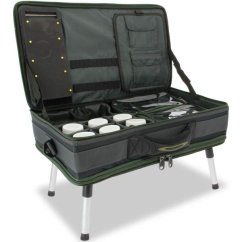 NGT Carp Bivvy Table System – horgász koffer integrált asztallal
