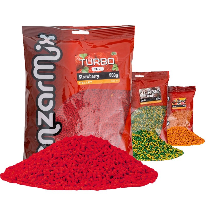 BENZAR MIX TURBO PELLET 800G 3 mm - Ízesítés: Mangó