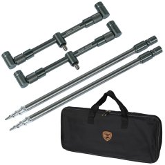 Giants Fishing Sada Hrazd Gaube Buzzer Bar Set 2 Rods Silver