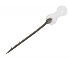 Delphin STINGER csalitüske+ szilikonkarikával / fekete / 12db