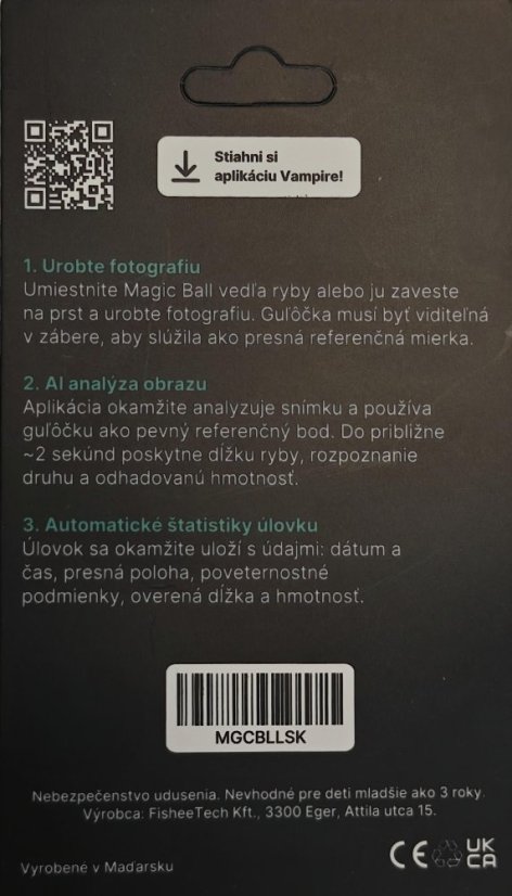 Vampire Bite Alarm - Magic Ball Pro