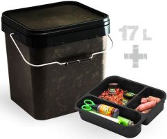 Zfish vedro Z-Core Camo Bucket 17 l + Vložka Do Vedra Z-Core