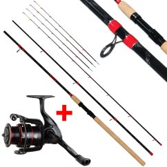 Giants fishing Prut Fluent MK2 Feeder 3.6m, 100g + Naviják Gaube FD 4000