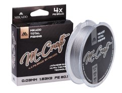 PLETENÁ ŠŇŮRA - M-Craft Braid STEEL GRAY 150m