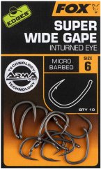 Fox Háčiky Edges Armapoint Super Wide Gape Inturned Eye