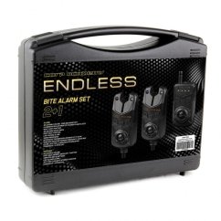 Carp Academy Endless sada signalizátorov 2+1 + Bivvy lamp