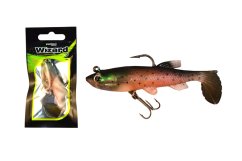 WIZARD SWIMBAIT - LONG Silver gumená nástraha 3 inch