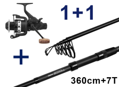 Delphin SCROLL TeleCARP 360cm/3lb + Delphin LEGIUS 7T 1+1 szett