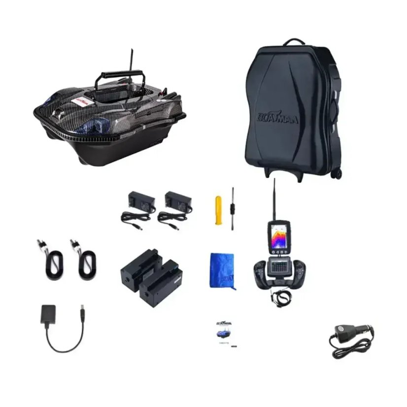 Boatman LEADER PRO v3 etetőhajó + GPS, Halradar