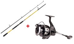 ZFISH Kodiak 2,4 m (100–250 g) pergető bot + ZEUS ZX 8000 orsó szett