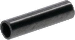 12ks - Trubičky Mikado Mosadzné čierny nikl 2.2 mm