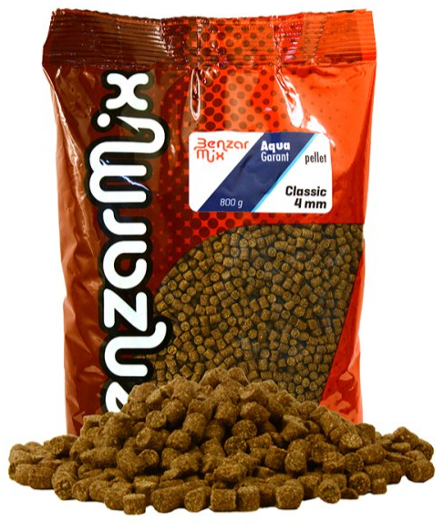 BENZAR MIX AQUA GARANT PELLET 800G - Ízesítés: Uni 2 mm