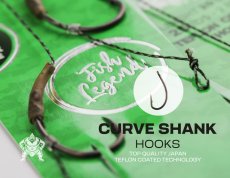 ZFISH Náväzec Curve Shank Carp Rig 20 cm
