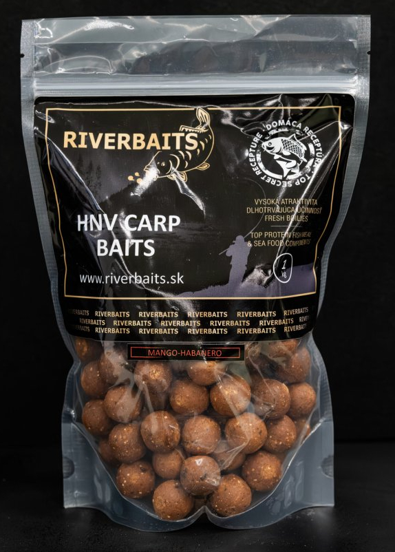 Riverbaits  HNV Boilie – Mango Habanero 1 kg